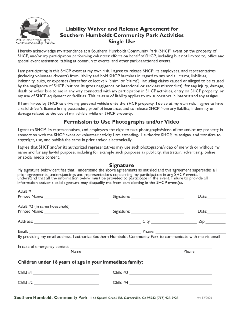 SHCP_Blank-Liability-Waiver Southern Humboldt Community Park Liability Waiver
